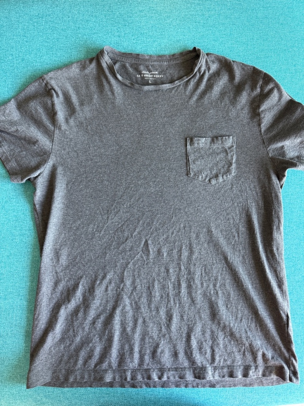 men’s sezane sonny t shirt sz L